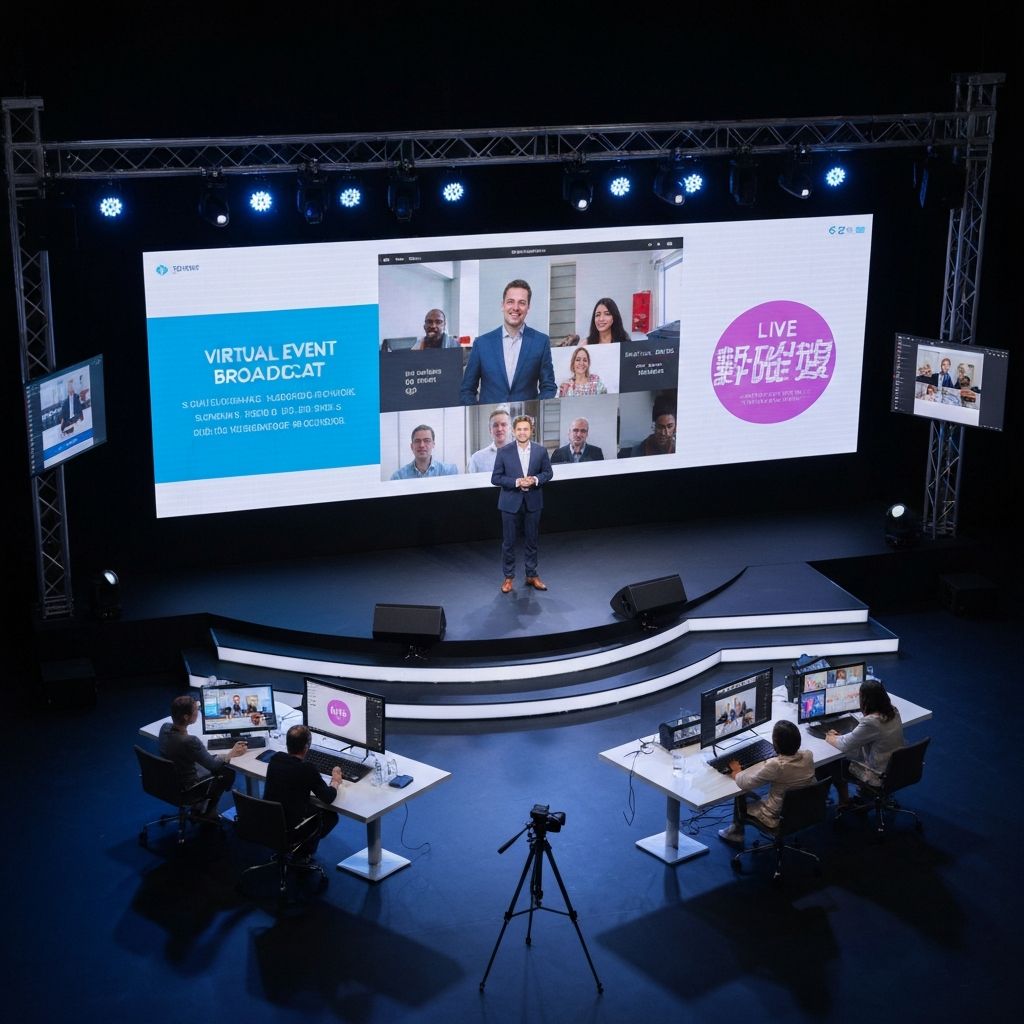 Live Broadcasts & Hybrid Events - use case example for event services